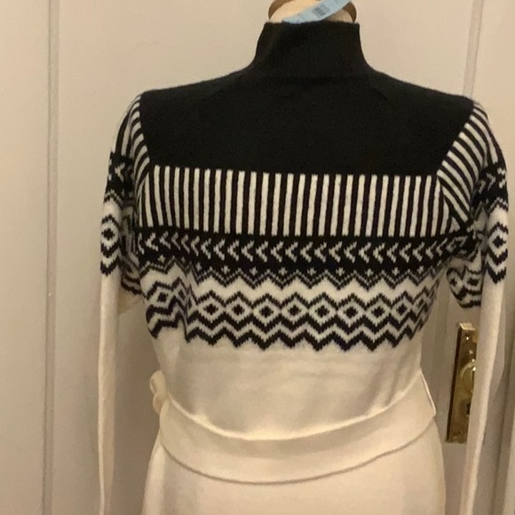 NWT Ann Taylor petite sweater belted dress. - Picture 3 of 5